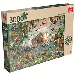 Jumbo (18326) - "Die Arche Noah" - 3000 Teile Puzzle