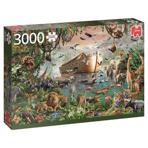 Jumbo (18326) - "Die Arche Noah" - 3000 Teile Puzzle