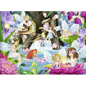Ravensburger (10942) - "Magische Feennacht" - 100 Teile Puzzle