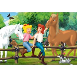 Schmidt Spiele (56509) - "Bibi und Tina" - 100 150 Teile Puzzle
