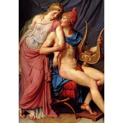 Grafika Kids (00365) - Jacques-Louis David: "The Loves of Paris and Helen, 1788" - 100 Teile Puzzle
