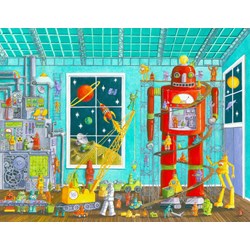 Schmidt Spiele (56159) - "Roboter" - 60 Teile Puzzle