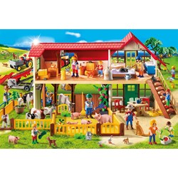 Schmidt Spiele (56163) - "Bauernhof" - 100 Teile Puzzle