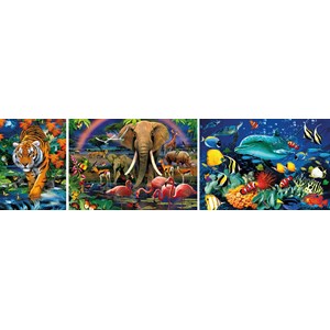 Clementoni (08001) - "Faszinierende Tierwelt" - 1000 Teile Puzzle
