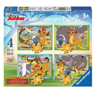 Ravensburger (07158) - "The Lion Guard" - 12 16 20 24 Teile Puzzle