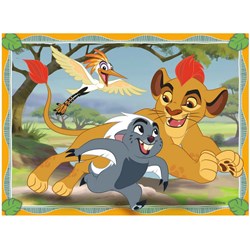 Ravensburger (07158) - "The Lion Guard" - 12 16 20 24 Teile Puzzle