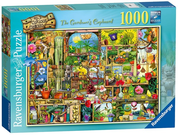 Ravensburger (19498) - Colin Thompson: "The Gardener's Cupboard" - 1000 Teile Puzzle