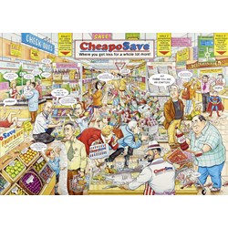 Ravensburger (19587) - "The Supermarket" - 1000 Teile Puzzle