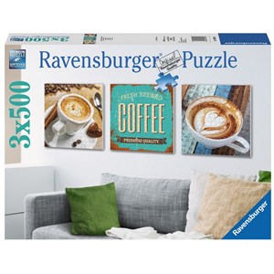 Ravensburger (19919) - "Coffee" - 500 Teile Puzzle