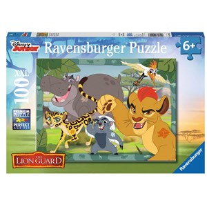 Ravensburger (10922) - "Kion und seine Freunde" - 100 Teile Puzzle