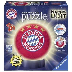 Ravensburger (12177) - "FC Bayern München" - 72 Teile Puzzle