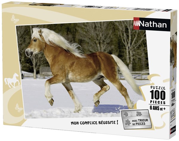Nathan (86733) - "Pferd" - 100 Teile Puzzle