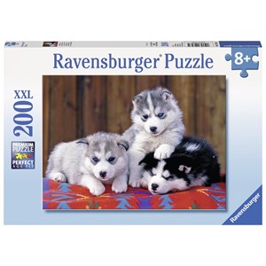 Ravensburger (12823) - "Huskies" - 200 Teile Puzzle