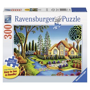 Ravensburger (13567) - Andy Russell: "Cottage Dream" - 300 Teile Puzzle