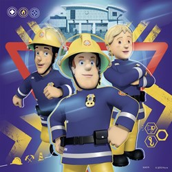 Ravensburger (09386) - "Feuerwehrmann Sam" - 49 Teile Puzzle