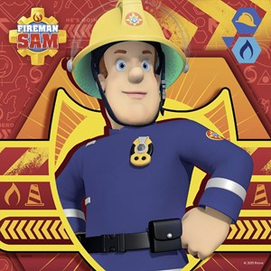 Ravensburger (09386) - "Feuerwehrmann Sam" - 49 Teile Puzzle