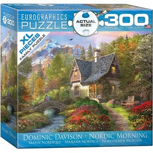 Eurographics (8300-0966) - Dominic Davison: "Nordic Morning" - 300 Teile Puzzle