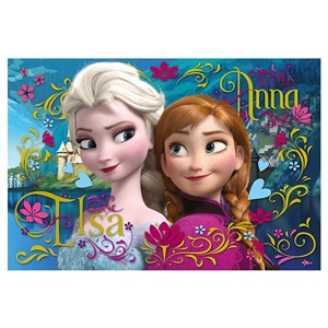 Trefl (16255) - "Die Eiskönigin, Anna und Elsa" - 100 Teile Puzzle