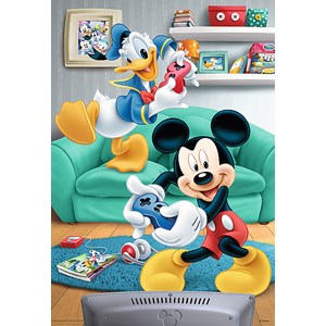Trefl (16291) - "Mickey" - 100 Teile Puzzle