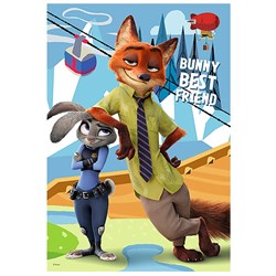 Trefl (16293) - "Zootopia" - 100 Teile Puzzle