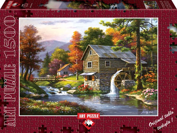 Art Puzzle (4640) - Dominic Davison: "Old Sutter's Mill" - 1500 Teile Puzzle