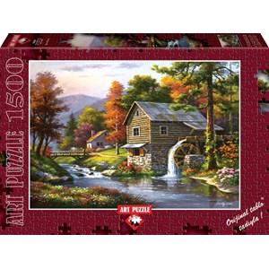 Art Puzzle (4640) - Dominic Davison: "Old Sutter's Mill" - 1500 Teile Puzzle