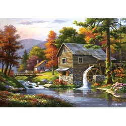 Art Puzzle (4640) - Dominic Davison: "Old Sutter's Mill" - 1500 Teile Puzzle