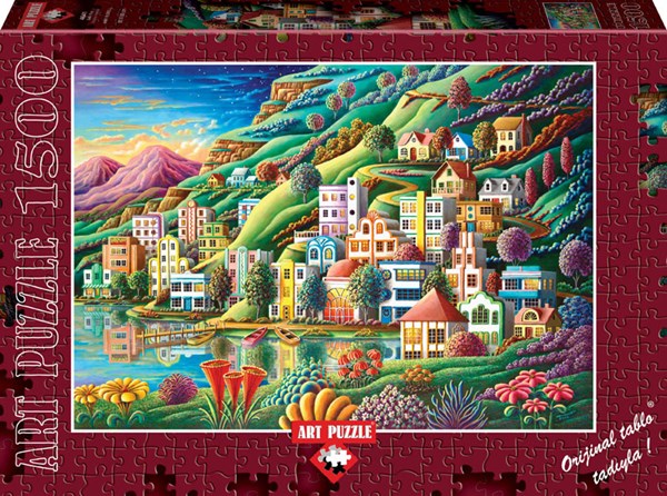 Art Puzzle (4641) - "Hidden Harbor" - 1500 Teile Puzzle