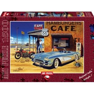 Art Puzzle (4642) - "Arizona Cafe" - 1500 Teile Puzzle