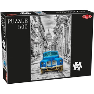 Tactic (53561) - "Verlassener Oldtimer" - 500 Teile Puzzle