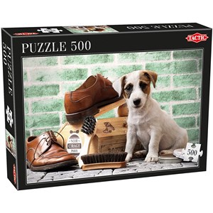 Tactic (53339) - "The Little Shoe-Shine" - 500 Teile Puzzle