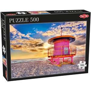 Tactic (53559) - "Strandurlaub" - 500 Teile Puzzle