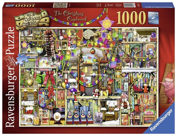 Ravensburger (19468) - Colin Thompson: "The Christmas Cupboard" - 1000 Teile Puzzle