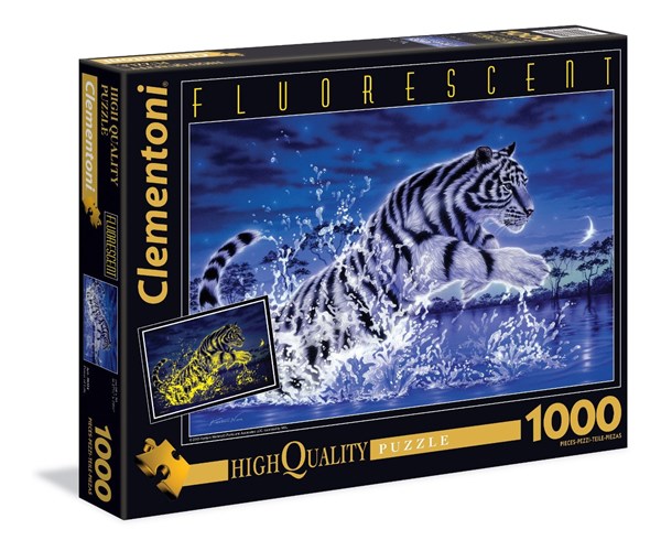 Clementoni (39354) - "Tiger" - 1000 Teile Puzzle