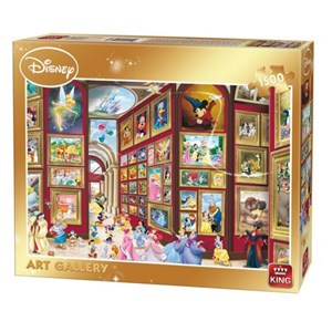 King International (05263) - "Disney, Art Gallery" - 1500 Teile Puzzle