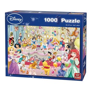 King International (05264) - "Disney, Happy Birthday" - 1000 Teile Puzzle