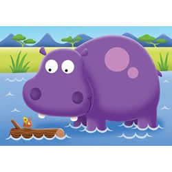 Ravensburger (07301) - "On Safari" - 2 3 4 5 Teile Puzzle