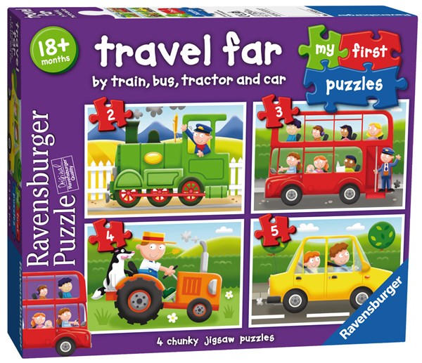 Ravensburger (07303) - "Travel Far" - 2 3 4 5 Teile Puzzle