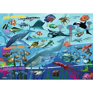 Ravensburger (07347) - "Unterwasserwelt" - 60 Teile Puzzle
