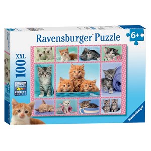 Ravensburger (10530) - Greg Cuddiford: "Cute Kitten" - 100 Teile Puzzle