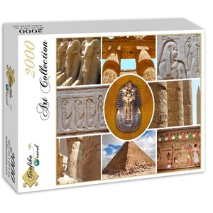 Grafika (01487) - "Ägypten" - 2000 Teile Puzzle