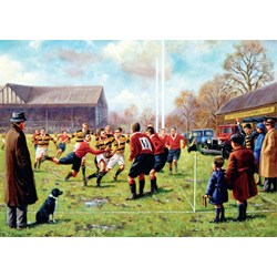 Falcon (11077) - "Die Rugbyspieler" - 1000 Teile Puzzle