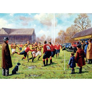 Falcon (11077) - "Die Rugbyspieler" - 1000 Teile Puzzle