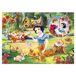 Trefl (13204) - "Disney Prinzessinen - Abenteuer im Märchenwald" - 200 Teile Puzzle