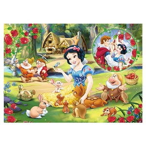 Trefl (13204) - "Disney Prinzessinen - Abenteuer im Märchenwald" - 200 Teile Puzzle