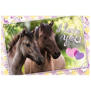 Trefl (13213) - "Süße Pferdefreunde" - 260 Teile Puzzle