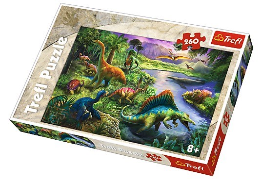 Trefl (13214) - "Dinosaurier" - 260 Teile Puzzle