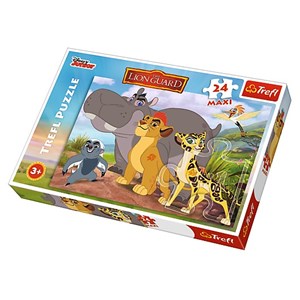 Trefl (14240) - "Disney Lion Guard" - 24 Teile Puzzle