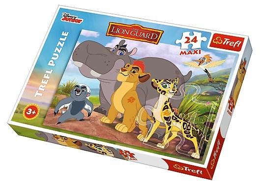 Trefl (14240) - "Disney Lion Guard" - 24 Teile Puzzle