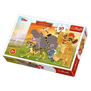 Trefl (18210) - "Der König der Löwen" - 30 Teile Puzzle
